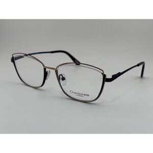 Chamborelle - 20834 51-18-135 Gold & Black Full Rim Glasses Frames